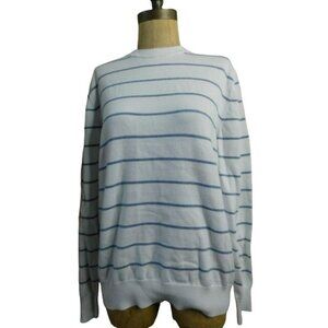 Brooks Brothers Size M Medium Striped Knit Long Sleeve Sweater